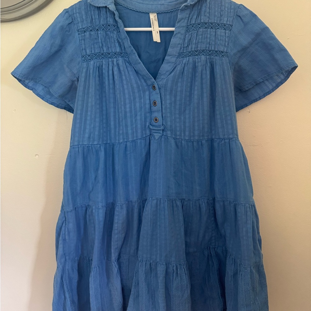 Blue Anthropologie Dress